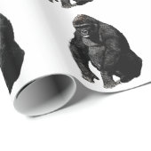 ゴリラアポップ・アートのート ラッピングペーパー (ロールコーナー)