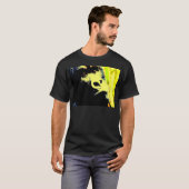 ゴリラアポップ・アートのート Tシャツ (正面フル)