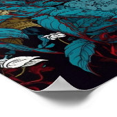 ゴリラウォールポスターアートイラストレーション ポスター (角)