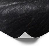 ゴリラエイプワイルドアニマルポートレート猛威 ポスター (角)