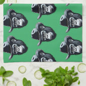 ゴリラカウボーイ キッチンタオル (折り畳み)