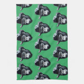 ゴリラカウボーイ キッチンタオル (縦)