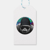 ゴリラカッコいいギフトラベル ギフトタグ (裏面)