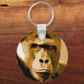 ゴリラキーチェーンの目 キーホルダー (正面)