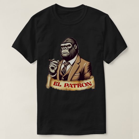ゴリラクール Tシャツ (デザイン正面)