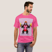 ゴリラゲイン – ビーストモード有効化 Tシャツ (正面フル)