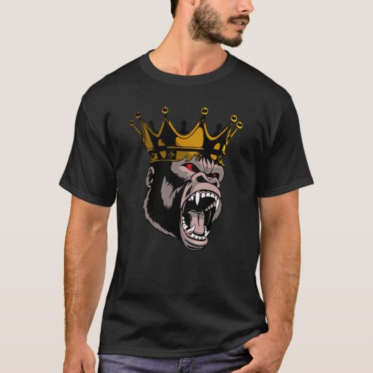 ゴリラジェロデザイン Tシャツ (正面)