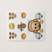 ゴリラジグソーパズル ジグソーパズル (横)