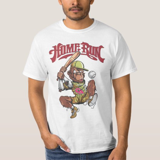 ゴリラスラッガーホームテ走イー Tシャツ (正面)