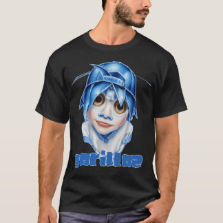 ゴリラズ2Dアート Tシャツ