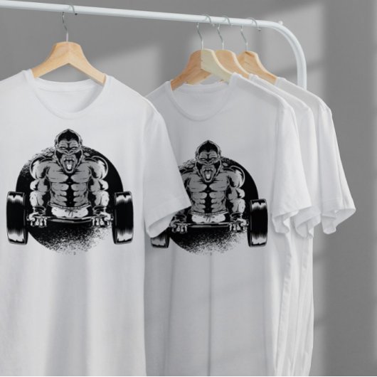 ゴリラダンベル Tシャツ