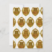 ゴリラックスと3匹のクマの誕生日パーティー 招待状 (裏面)