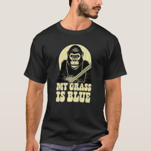 ゴリラバンジョピッカーヴィンテージ80年代ミュージックモンキー Tシャツ