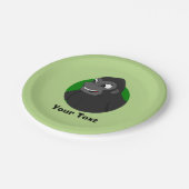 ゴリラパーソナライズされたマンガ紙プレート ペーパープレート (アングル)