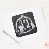 ゴリラフィットネスビーストモード持ち上げクロスフィット スクエアシール (封筒)