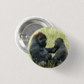 ゴリラブラザーズフォーエバー 缶バッジ (正面&裏面)