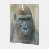 ゴリラブラザーズ – GoBros ガラスオーナメント (正面左)