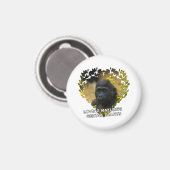 ゴリラベビー – 愛する自然の優しい巨人 マグネット (正面/裏面)