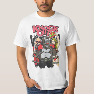 ゴリラボクサーノックアウトチャンプティー Tシャツ