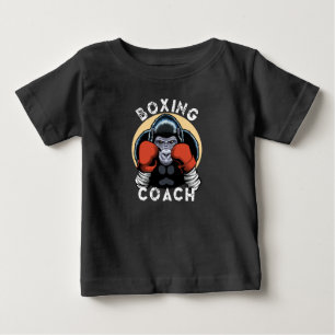 ゴリラボクシングコーチ – スポーツトレーナー ベビーTシャツ