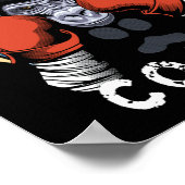 ゴリラボクシングコーチ – スポーツトレーナー ポスター (角)