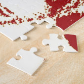 ゴリラポップ・アートのアート – 野生動物の作品 ジグソーパズル (側面)