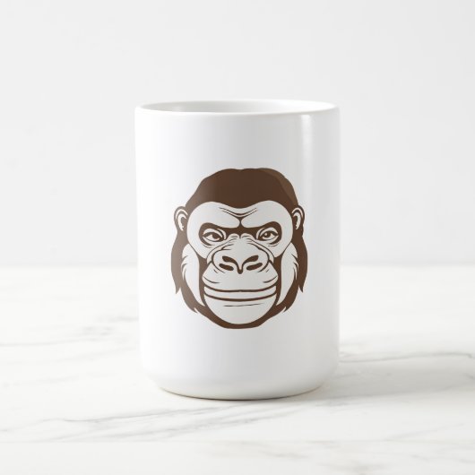 ゴリラマンガスケッチ コーヒーマグカップ (中央)