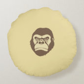 ゴリラマンガスケッチ ラウンドクッション (裏面)