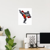 ゴリラムエタイファイター ポスター (ホームオフィス)