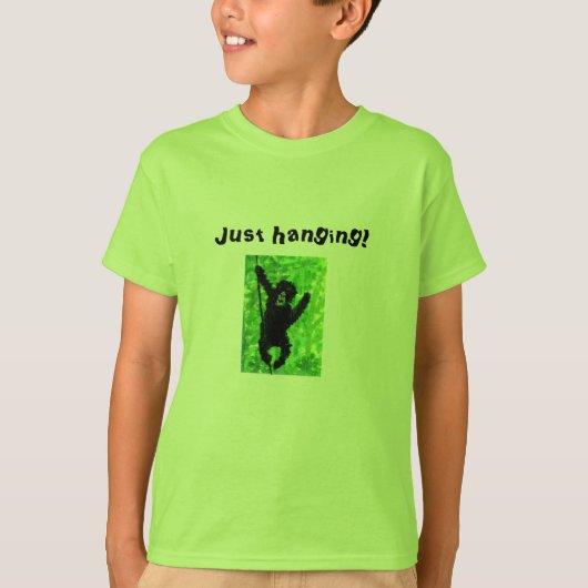 ゴリラモンキーアート Tシャツ (正面)