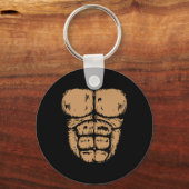 ゴリラモンキーベリーチェストコスチュームDiyハロウィーン キーホルダー (正面)