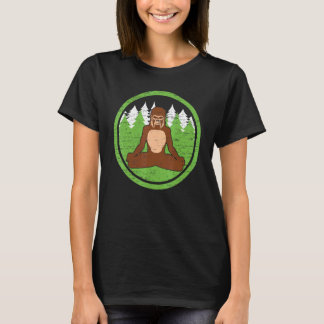 ゴリラヨガ類人猿サル飼育員1 Tシャツ