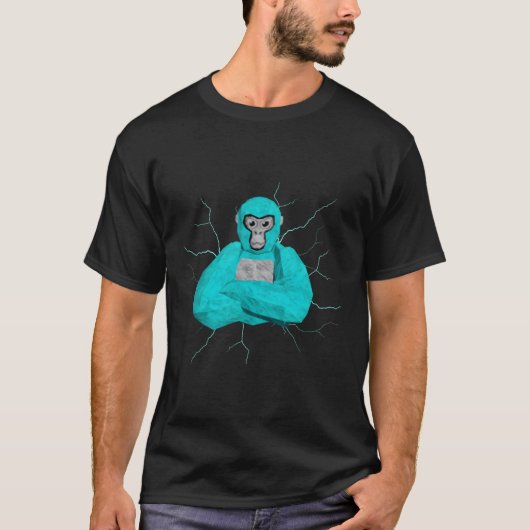 ゴリララベルVrゲーマーN Pfp用 Tシャツ (正面)