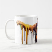 ゴリラワイルドライフ&自然ウォーターカラーセット コーヒーマグカップ (左)