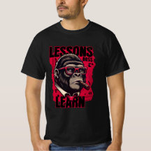 ゴリラ上司の教訓 基本Tシャツ メンズ
