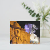 ゴリラ像#2 ポストカード (スタンド正面)