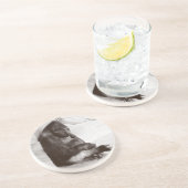 ゴリラ写真の昼寝 コースター (側面)