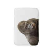 ゴリラ動物の野生のサファリジャングルの写真 バスマット (正面縦)