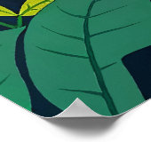 ゴリラ威厳のあるポートレート – ジャングルアルファアート ポスター (角)