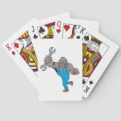 ゴリラ整備士 トランプ (裏面)