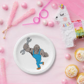 ゴリラ整備士 ペーパープレート (パーティー)