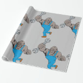 ゴリラ整備士 ラッピングペーパー (アンロールド)