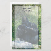 ゴリラ文具 便箋 (正面/裏面)