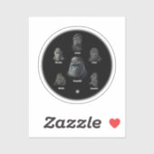 ゴリラ族 シール (シート)