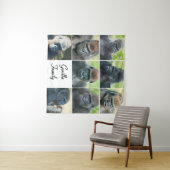 ゴリラ族 タペストリー (インサイチュ(横))