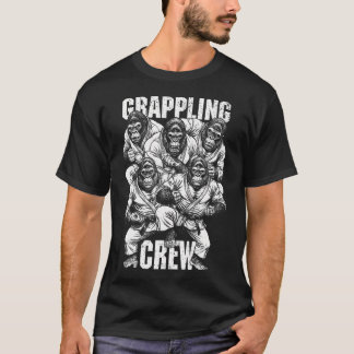 ゴリラ柔術 ジュージツ 柔術 MMA BJJ おもしろ Tシャツ