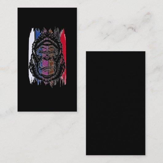 ゴリラ武術アーツジウジツファイター 名刺 (正面/裏面)