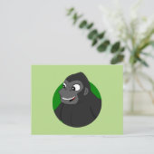 ゴリラ漫画はがき ポストカード (スタンド正面)