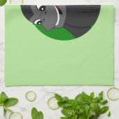 ゴリラ漫画タオル キッチンタオル (折り畳み)