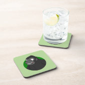 ゴリラ漫画ドリンクコースター コースター (右側)